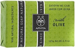 Naturseife mit Olive - Apivita Natural Soap with Olive — Bild N1
