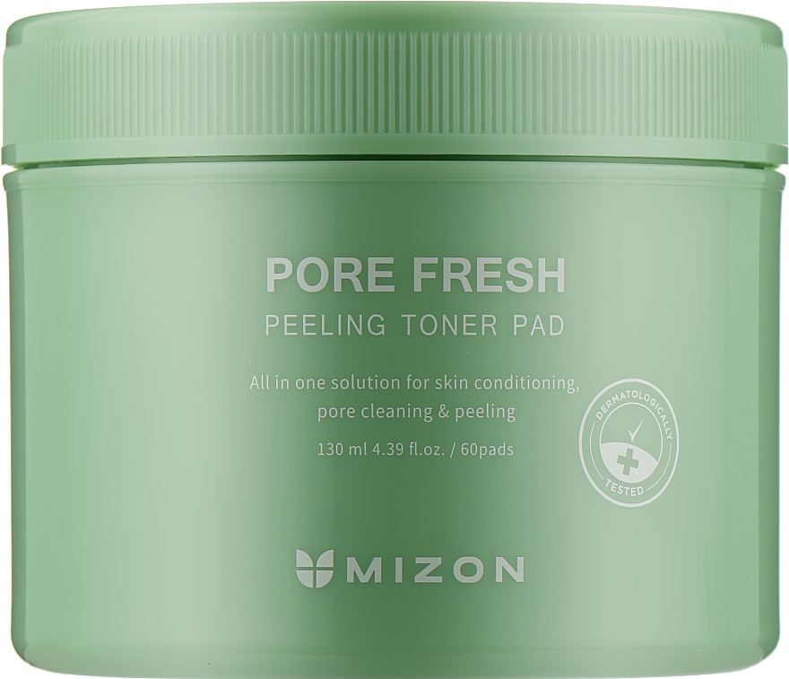 Peeling-Gesichtspads mit Teebaumöl - Mizon Pore Fresh Peeling Toner Pad — Bild N1