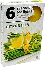 Teekerzen Citronella 6 St. - Admit Scented Tea Light Citronella — Bild N1