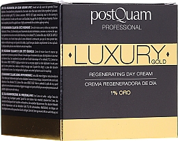 Düfte, Parfümerie und Kosmetik Regenerierende Tagescreme - PostQuam Luxury Gold Regenerating Day Cream