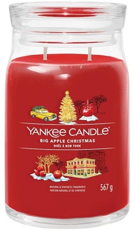 Duftkerze mit 2 Dochten Big Apple Christmas - Yankee Candle Singnature — Bild N2