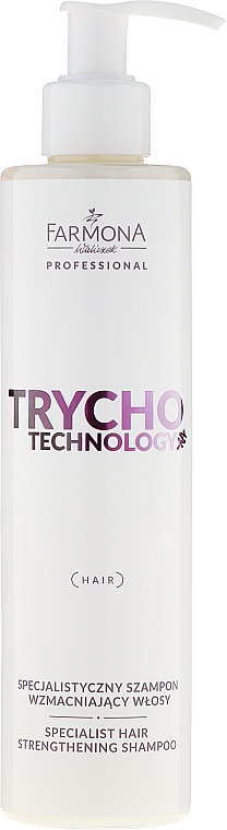 Stärkendes Shampoo - Farmona Trycho Technology Specialist Hair Strengthening Shampoo — Bild N1