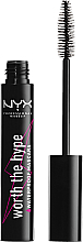 Düfte, Parfümerie und Kosmetik Wasserfeste Wimperntusche - NYX Professional Makeup Worth The Hype Waterproof Mascara