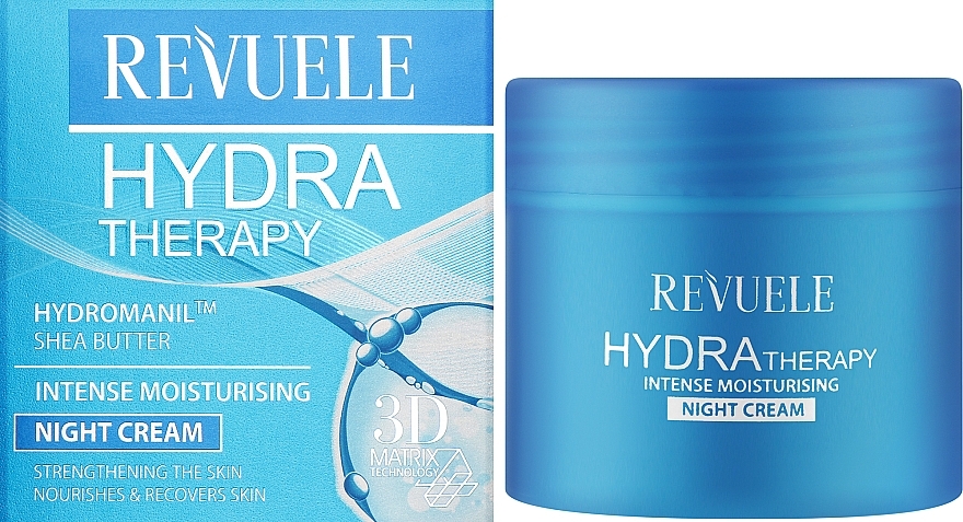 Intensiv feuchtigkeitsspendende Nachtcreme - Revuele Hydra Therapy Intense Moisturising Night Cream — Bild N2