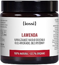 Düfte, Parfümerie und Kosmetik Feuchtigkeitsspendende Körperbutter mit Lavendel - Iossi Body Oil Lavender