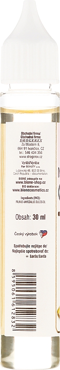 Mandelöl für Körper und Gesicht - Bione Cosmetics Almond Face and Body Oil — Bild N2