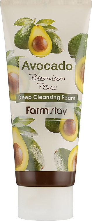 Gesichtsschaum - FarmStay Avocado Premium Pore Deep Cleansing Foam — Bild N3