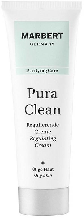 Regulierende Gesichtscreme für fettige Haut - Marbert PuraClean Regulating Cream — Bild N1