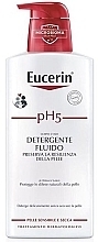 Körperfluid für empfindliche und trockene Haut - Eucerin Ph5 Fluido Detergente — Bild N2