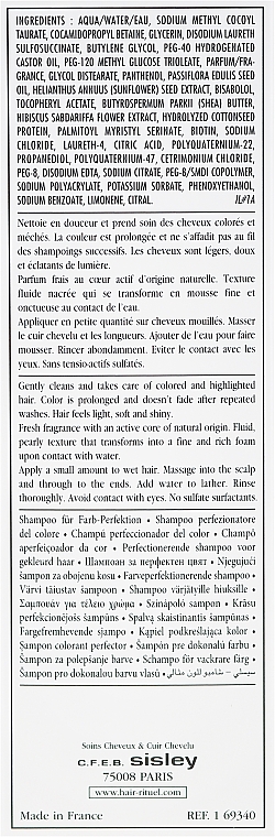 Farbschützendes Shampoo mit Hibiskusblütenextrakt - Sisley Hair Rituel Shampoo — Bild N3