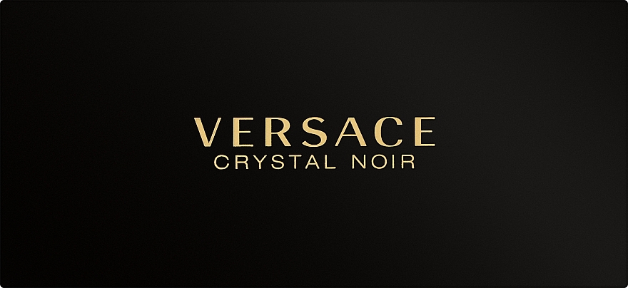 Versace Crystal Noir - Duftset (Eau de Toilette 5ml + Körperlotion 25ml + Duschgel 25ml) — Bild N1