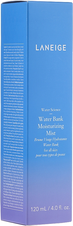 Feuchtigkeitsspendender Gesichtsnebel - Laneige Water Science Water Bank Moisturizing Mist — Bild N1