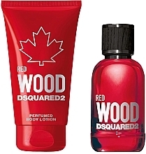Dsquared2 Red Wood Pour Femme - Duftset (Eau de Toilette 100ml + Körperlotion 150ml) — Bild N4