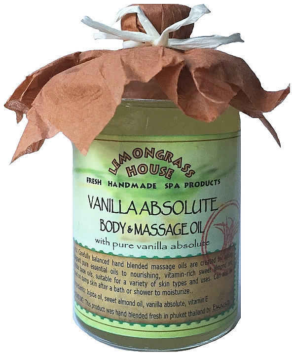 Körperbutter Vanille - Lemongrass House Vanilla Body Oil — Bild N2