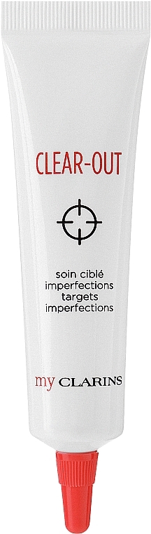 Reinigendes und beruhigendes Behandlungsgel für das Gesicht gegen Reizungen, Hautunreinheiten und Unvollkommenheiten - Clarins My Clarins Clear Out Targets Imperfections