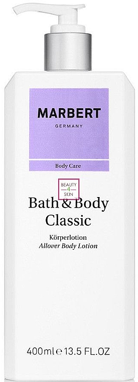 Körperlotion - Marbert Classic Bath En Body Lotion — Bild N1