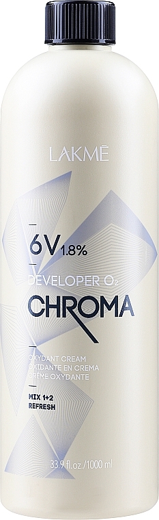 Creme-Oxidationsmittel - Lakme Chroma Developer 02 6V (1,8%) — Bild N3