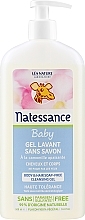 Düfte, Parfümerie und Kosmetik Bio-Reinigungsgel für Körper und Haar - Natessance Baby Body & Hair Soap-Free Cleansing Gel