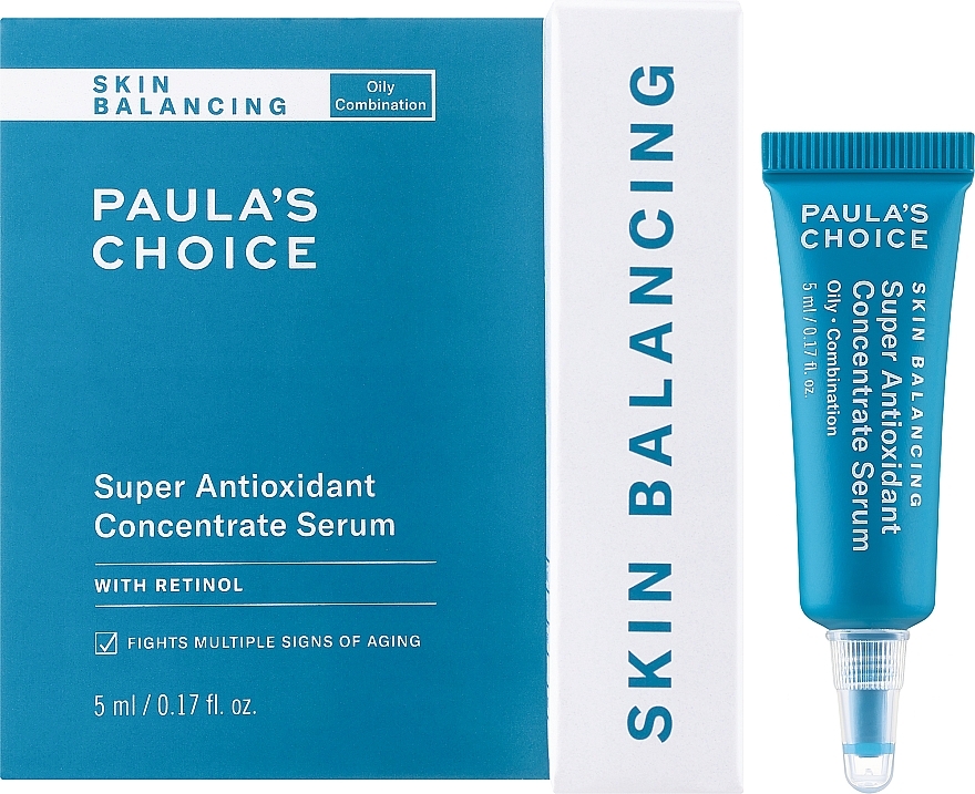 Paula's Choice Skin Balancing Super Antioxidant Concentrate Serum Travel Size  - Antioxidatives Gesichtsserum gegen Mitesser — Bild N2