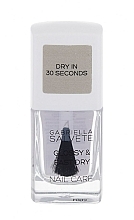 Schnelltrocknender Nagelüberlack - Gabriella Salvete Nail Care Glossy & Fast Dry — Bild N1