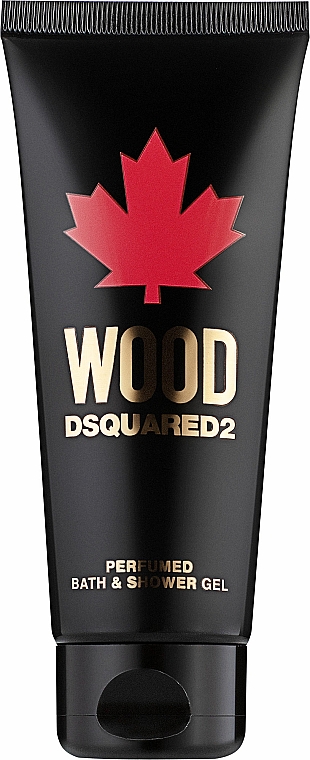 Dsquared2 Wood Pour Homme - Duftset (Eau de Toilette 100ml + Duschgel 100ml + Kosmetiktasche) — Bild N2