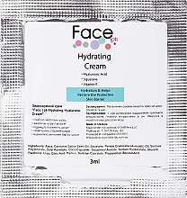 GESCHENK! Feuchtigkeitscreme mit Hyaluronsäure und Squalan - Face Lab Hydrating Cream (Probe)  — Bild N1