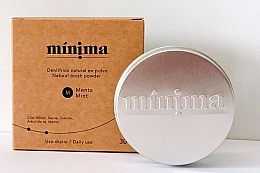 Natürliches Zahnpulver mit Minze - Minima Organics Natural Tooth Powder — Bild N3