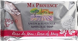 Düfte, Parfümerie und Kosmetik Seife Mairose aus Marseille - Ma Provence Marseille Soap Rose of May