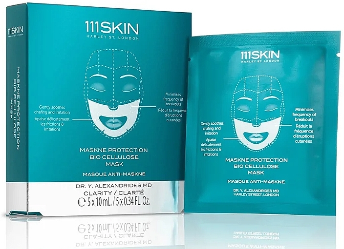 Biozellulose-Gesichtsmaske - 111skin Anti Blemish Bio Cellulose Facial Mask — Bild N1