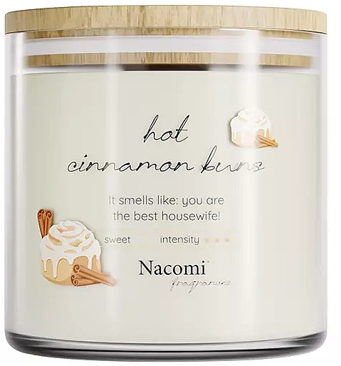 Duftende Sojakerze Hot Cinnamon Buns - Nacomi Fragrances — Bild N1