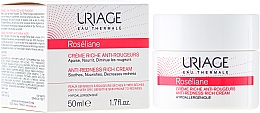 Düfte, Parfümerie und Kosmetik Reichhaltige und beruhigende Gesichtscreme gegen Rötungen - Uriage Roseliane Anti-Redness Rich Cream