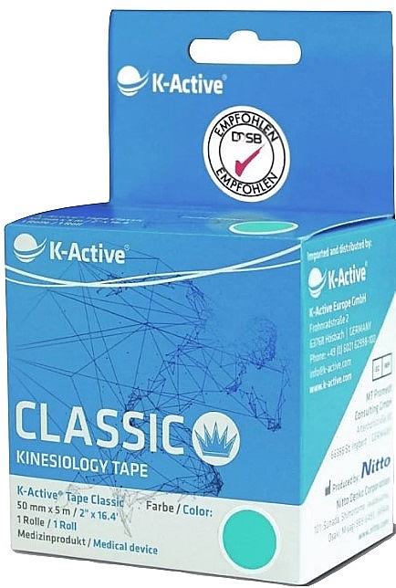 Kinesio-Band blau - K-Active Tape Classic — Bild N1