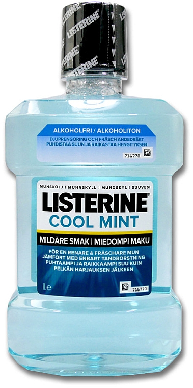 Mundwasser ohne Alkohol - Listerine Cool Mint Mouthwash — Bild N2