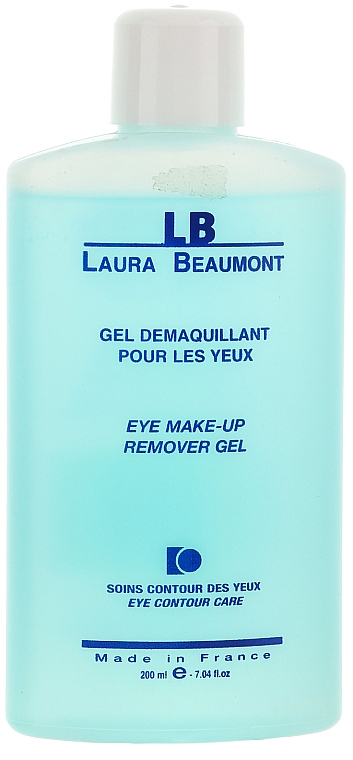 Feuchtigkeitsspendendes und beruhigendes Augen-Make-up Entfernungsgel - Laura Beaumont Eye Make Up Remover Gel Moisturizing And Calming