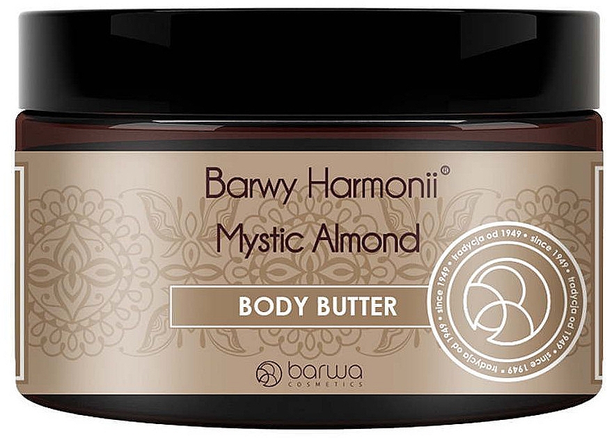 Körperbutter mit Süßmandelöl, Allantoin und Sheabutter - Barwa Harmony Mystic Almond Body Butter — Bild N1