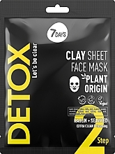 Düfte, Parfümerie und Kosmetik Reinigende Gesichtsmaske mit Kaolin und Algen - 7 Days Detox 