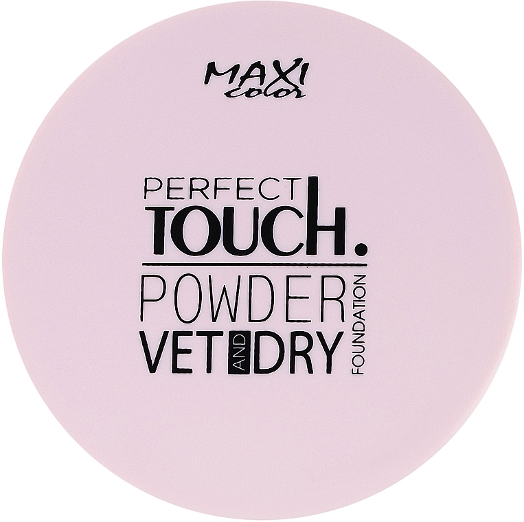 Gesichtspuder - Maxi Color Perfect Touch Powder Vet And Dry — Bild N2