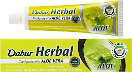 Ayurvedische Zahnpasta mit Aloe vera - Dabur Herbal Aloe Vera Toothpaste — Bild N1