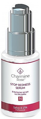 Emulsionsserum für Blutgefäße - Charmine Rose Stop Redness Serum — Bild N1