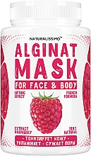 Düfte, Parfümerie und Kosmetik Alginatmaske mit Himbeere - Naturalissimoo Raspberry Alginat Mask