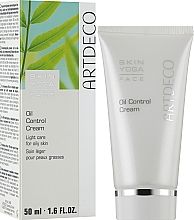 Feuchtigkeitsspendende Gesichtscreme - Artdeco Skin Yoga Face Oil Control Cream — Bild N2