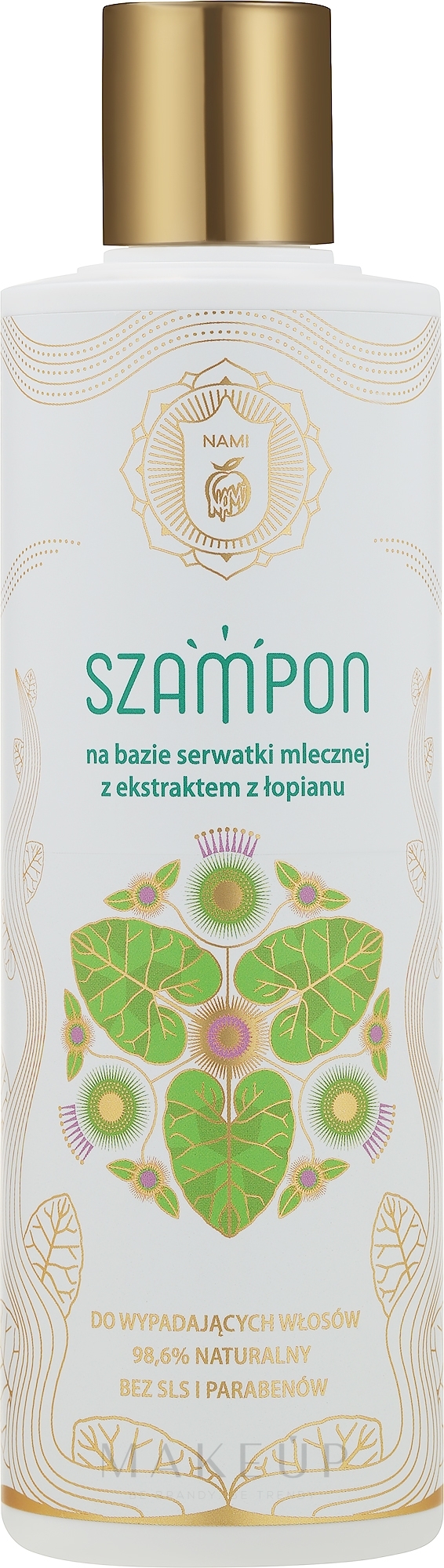 Shampoo mit Klettenextrakt auf Molkebasis - Nami — Bild 280 ml