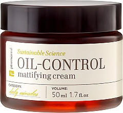 Feuchtigkeitsspendende und mattierende Gesichtscreme - Phenome Sustainable Science Oil-Control Mattifying Cream — Bild N2