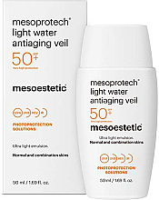 Düfte, Parfümerie und Kosmetik Körperemulsion - Mesoestetic Mesoprotech Light Water Antiaging Veil 50+