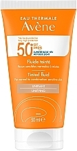 Düfte, Parfümerie und Kosmetik Getöntes Sonnenschutzfluid SPF 50+ - Avene Sun Care Tinted Fluid SPF 50+