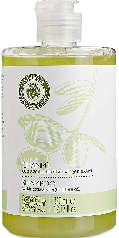 Shampoo mit Olivenöl - La Chinata Shampoo With Extra Virgin Olive Oil — Bild N1