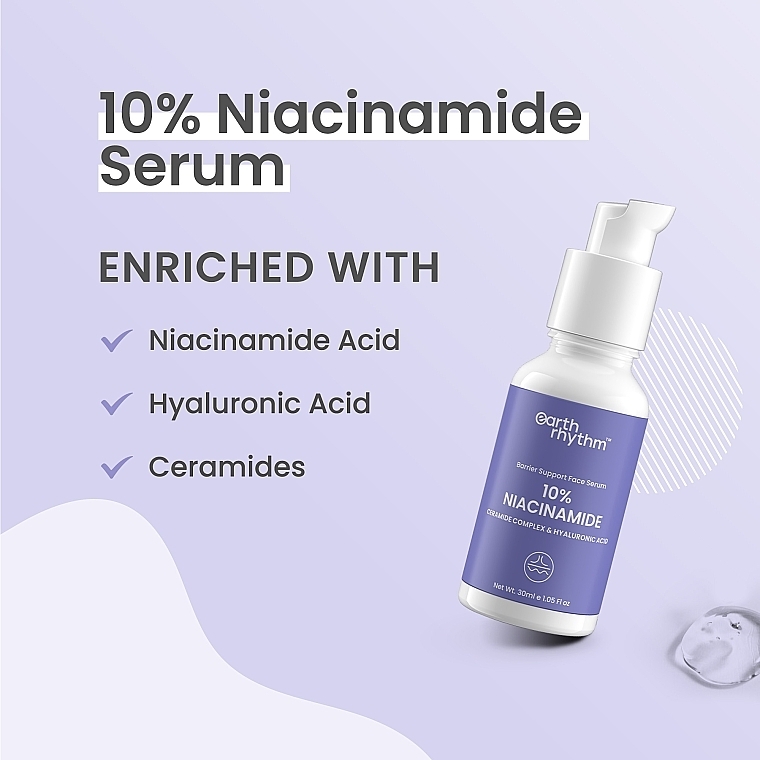 Revitalisierendes Serum mit 10% Niacinamid - Earth Rhythm 10% Niacinamide Revitalising Serum — Bild N3