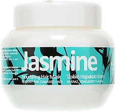 Düfte, Parfümerie und Kosmetik Jasmine Maske für erschöpftes Haar - Kallos Cosmetics Jasmine Nourishing Hair Mask