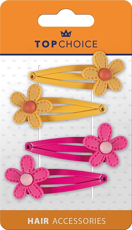 Klick-Klack Haarspange Blumen 26751 - Top Choice — Bild N1