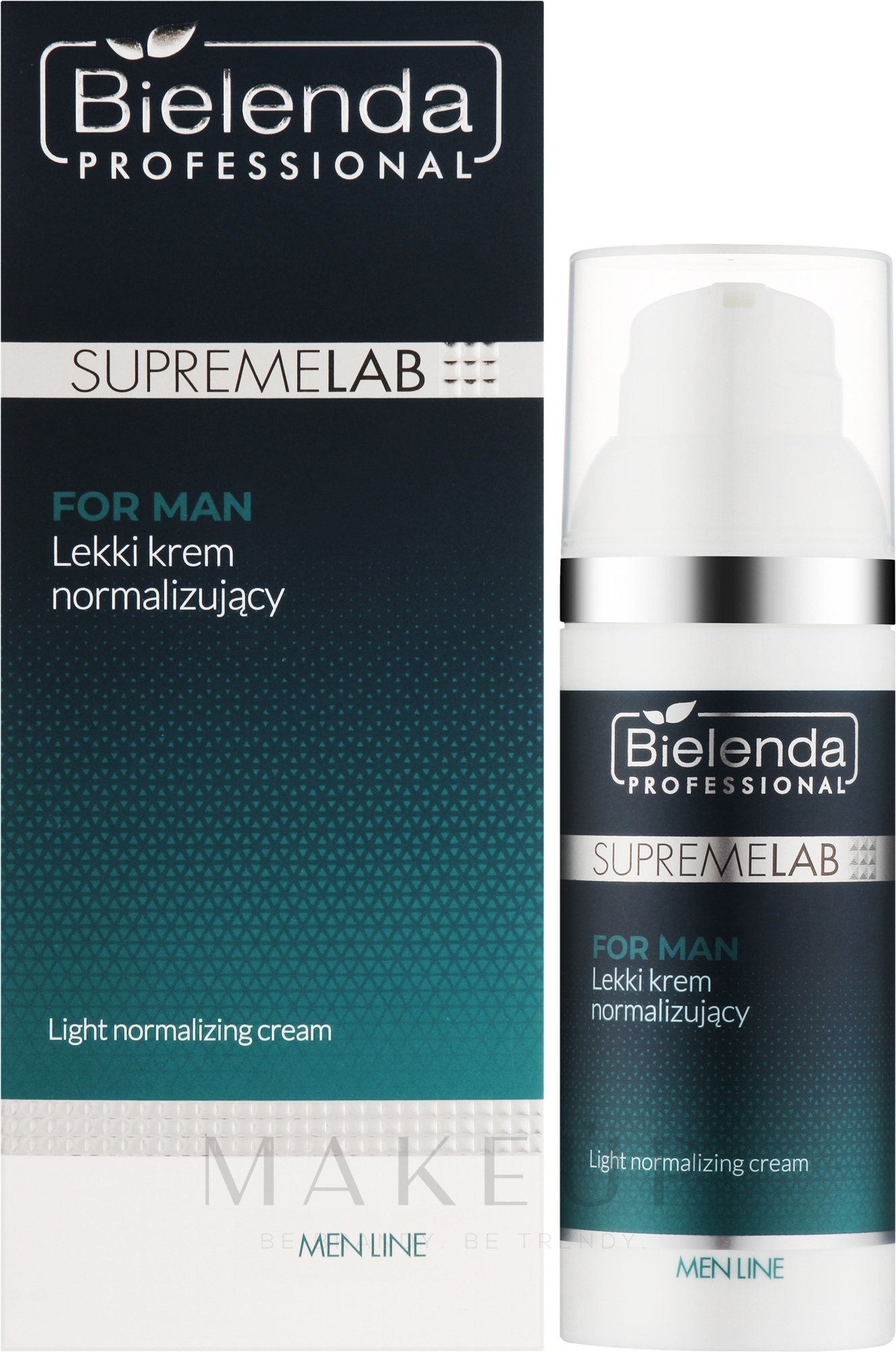 Leichte normalisierende Creme - Bielenda Professional SupremeLab For Man — Bild 50 ml